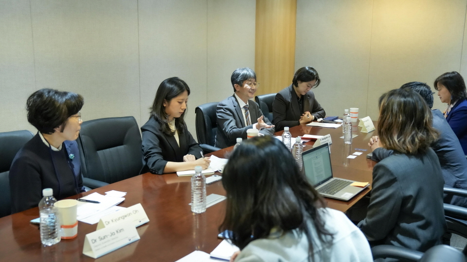 질병관리청-WPRO 환경보건·건강증진국장과 협력방안을 논의